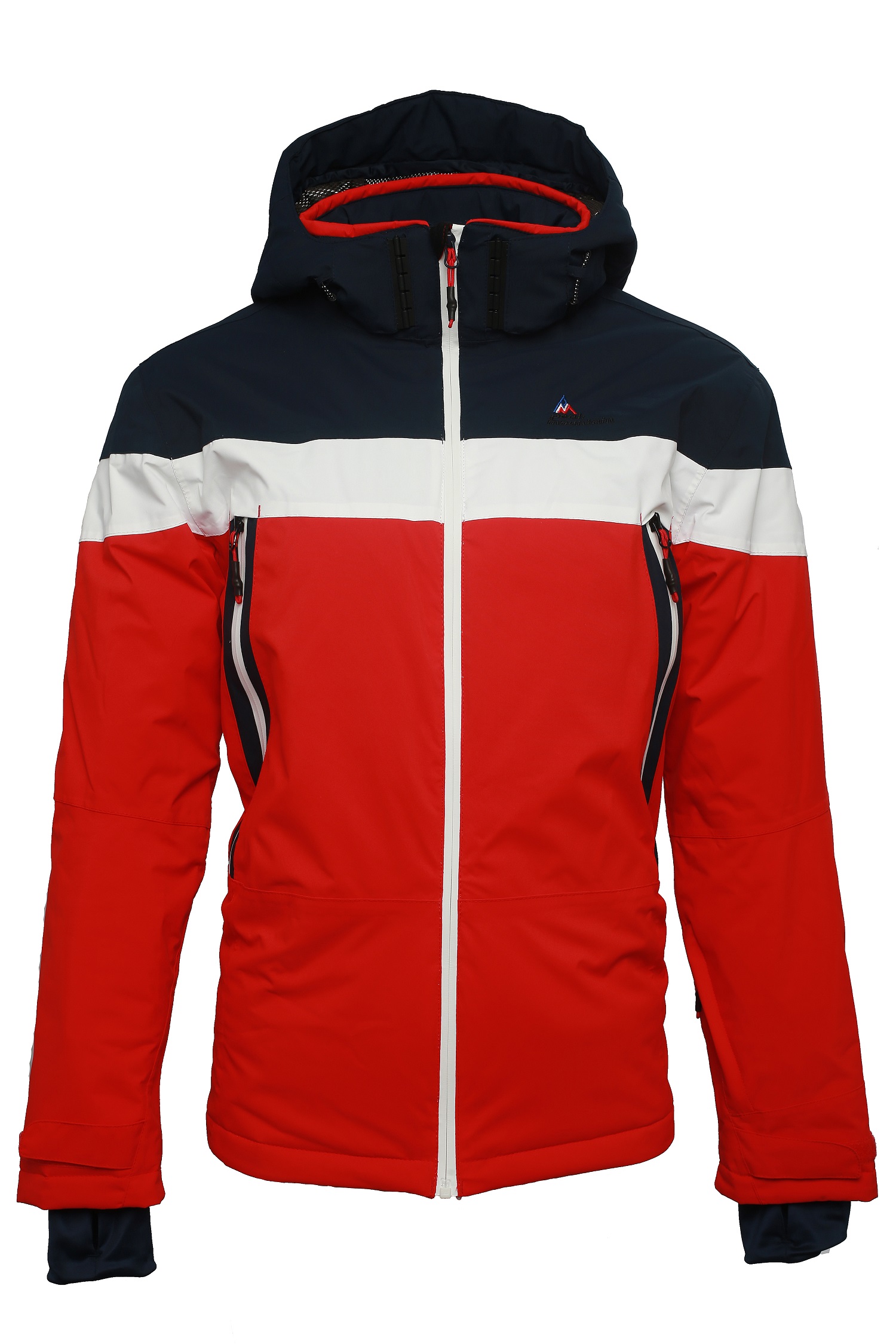 Peak Mountain Doudoune de ski homme CAIROP Rouge - Vêtements Doudounes Homme  63,20 €